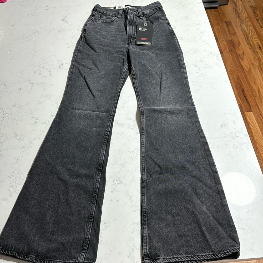 levi 70s high flare